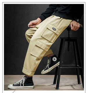 Venice Vibes Cargo Pants at Sixtine Apparel -  Khaki