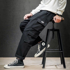 Venice Vibes Cargo Pants at Sixtine Apparel - Black