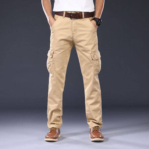 Workday Explorer Cargo Pants | Sixtine Apparel - Model in Khaki