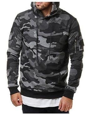 Midtown Maverick Camo Hoodie Hoodies CJ Dropshipping Grey 3XL 