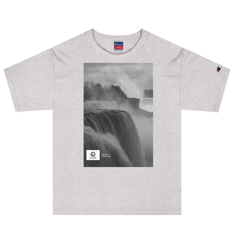 Chasing Waterfalls  Sixtineapparel Oxford Grey Heather  