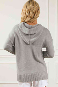 Enchanté Knit Hoodie Hoodies Trendsi   