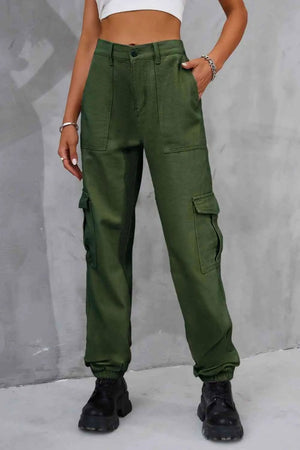 Sunset Harbor Cargo Cargo Pants Trendsi Army Green S 