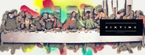 The Last Supper  - Classic Champion Tee  Sixtineapparel   