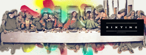 The Last Supper  - Classic Champion Tee  Sixtineapparel   