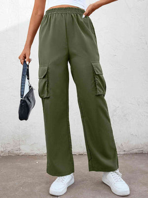 Tranquil Cargo Cargo Pants Trendsi   