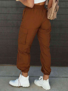 Comfort Breeze Drawstring Cargo Cargo Pants Trendsi   