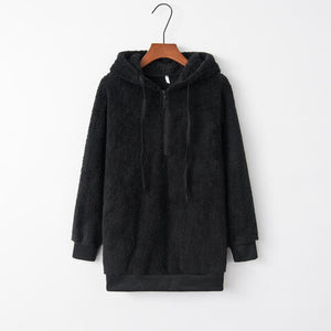 Luxe Laces Hoodie Hoodies Trendsi   