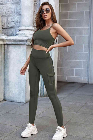 FlexFlow Workout Cargo Cargo Pants Trendsi   