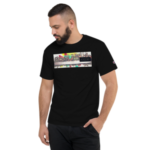 The Last Supper  - Classic Champion Tee  Sixtineapparel Black S 